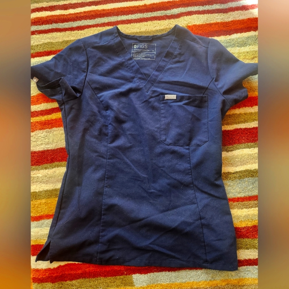 Figs slim fit, XS top